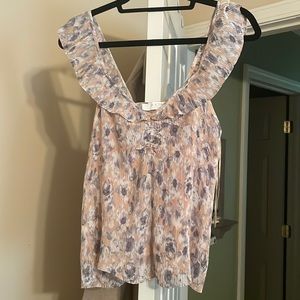 NWT ASTR THE LABEL CRINKLE TANK